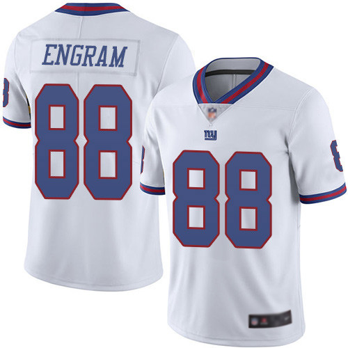Men New York Giants #88 Evan Engram Limited White Rush Vapor Untouchable Football NFL Jersey